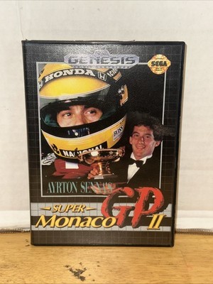 Super Monaco GP II (Sega Genesis, 1990) No Manual Tested