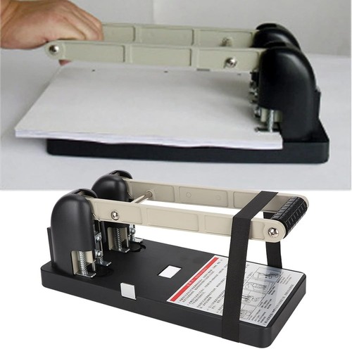 Punzonatrice per carta resistente 2 fori 150 fogli alta capacità ufficio scrivania NUOVO - Foto 4 di 9