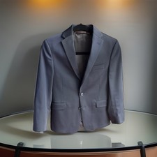 Michael Kors Boys' Midnight Blue 2 Buttom Up Blazer Jacket Size 10 H