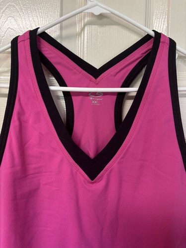 Champion Pink RacerBack Tank w/built In Bra. XXL - Picture 4 of 10
