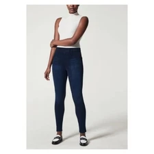 SPANX Pull On Denim Stretch Skinny Jeans S Blue