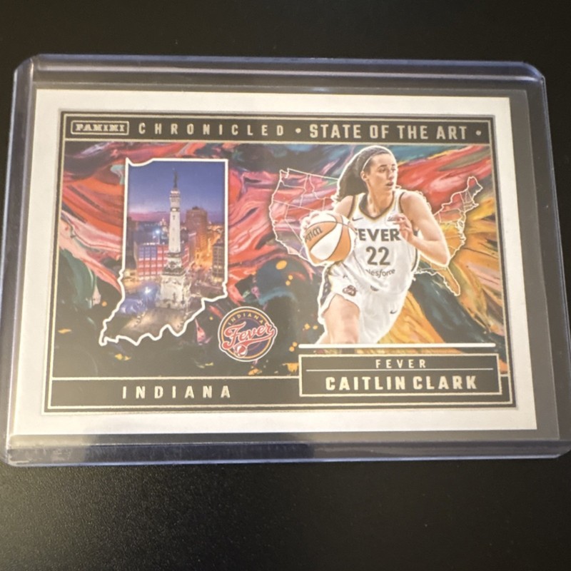 Panini 2025 Caitlin Clark Chronicled State of the Art Insert #88 Indiana Fever