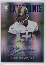 2013 Panini Prestige Rookie Extra Points Blue Signatures Alec Ogletree Auto 2r8