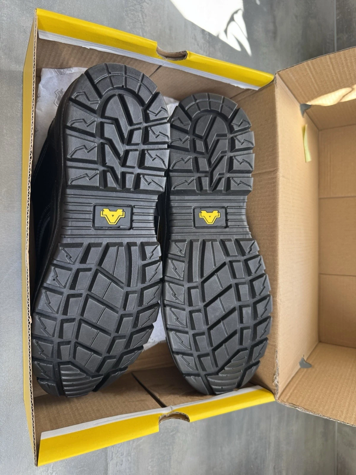 Amblers AS66-EL Leather Safety Steel Toe Shoes S3 SRC Size UK 9 Brand New 5