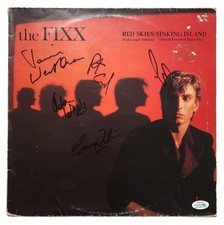 The Fixx Signed Autographed Album Record LP ACOA