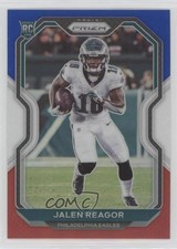 2020 Panini Prizm Rookie Red White & Blue Prizm Jalen Reagor #342 5yy