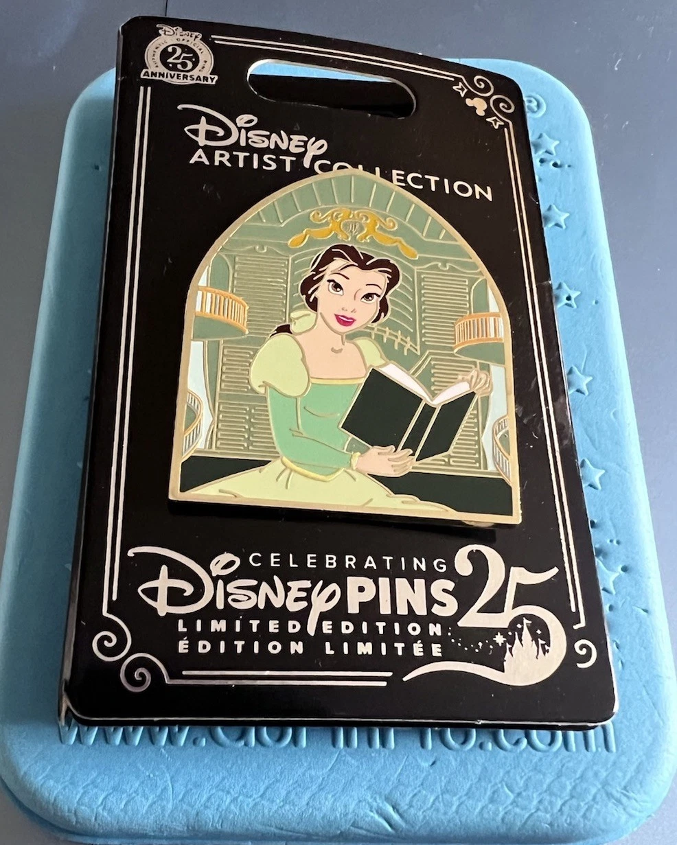Disney Artist Collection Beauty & The Beast Belle Window Something There Pin LE