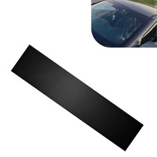 Car Windshield Sun Strip Tint, Matte Front Windshield Waterproof 1 PC Black A