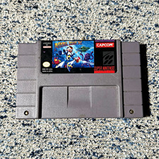 Capcom Mega Man X Nintendo SNES Cartridge Licensed by Nintendo NTSC-U/C