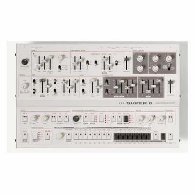 UDO Audio Super 6 Desktop 12-stimmig polyphon binaural Analog-Hybrid Synthe...