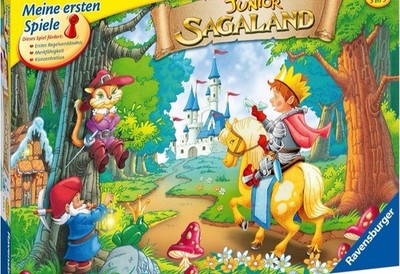 Ravensburger Junior Sagaland  ab 3 Jahren  für 2 bis 4 Spieler  2019 vollständig