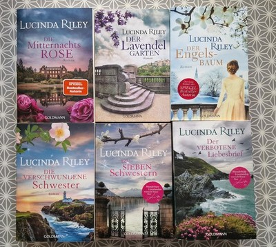 Lucinda Riley - 9 Taschenbücher - Frauen- Liebe- Familie - Konvolut - Orig-Fotos