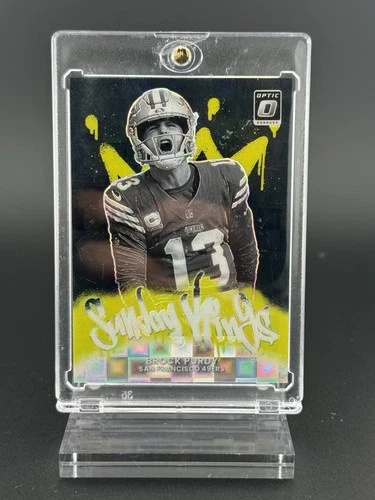 2025 Donruss Optic Brock Purdy Black Pandora (RAW)