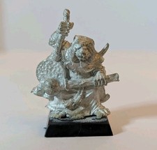 Skaven Plague Monk Musiker Metall OOP 93 Marauder Warhammer Old World Oldhammer