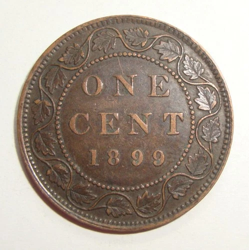 1899 Canada Large Cent — photo from the most recent tracked eBay sale
