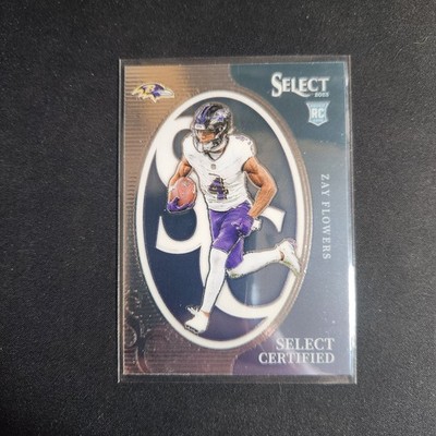 2023 Select - Select Certified Rookies Zay Flowers #CRO-ZFL (RC) Ravens      L65