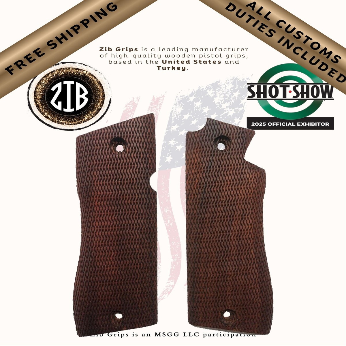 Zib Grips Wooden Series Pistol Grips for Star BM | eBay