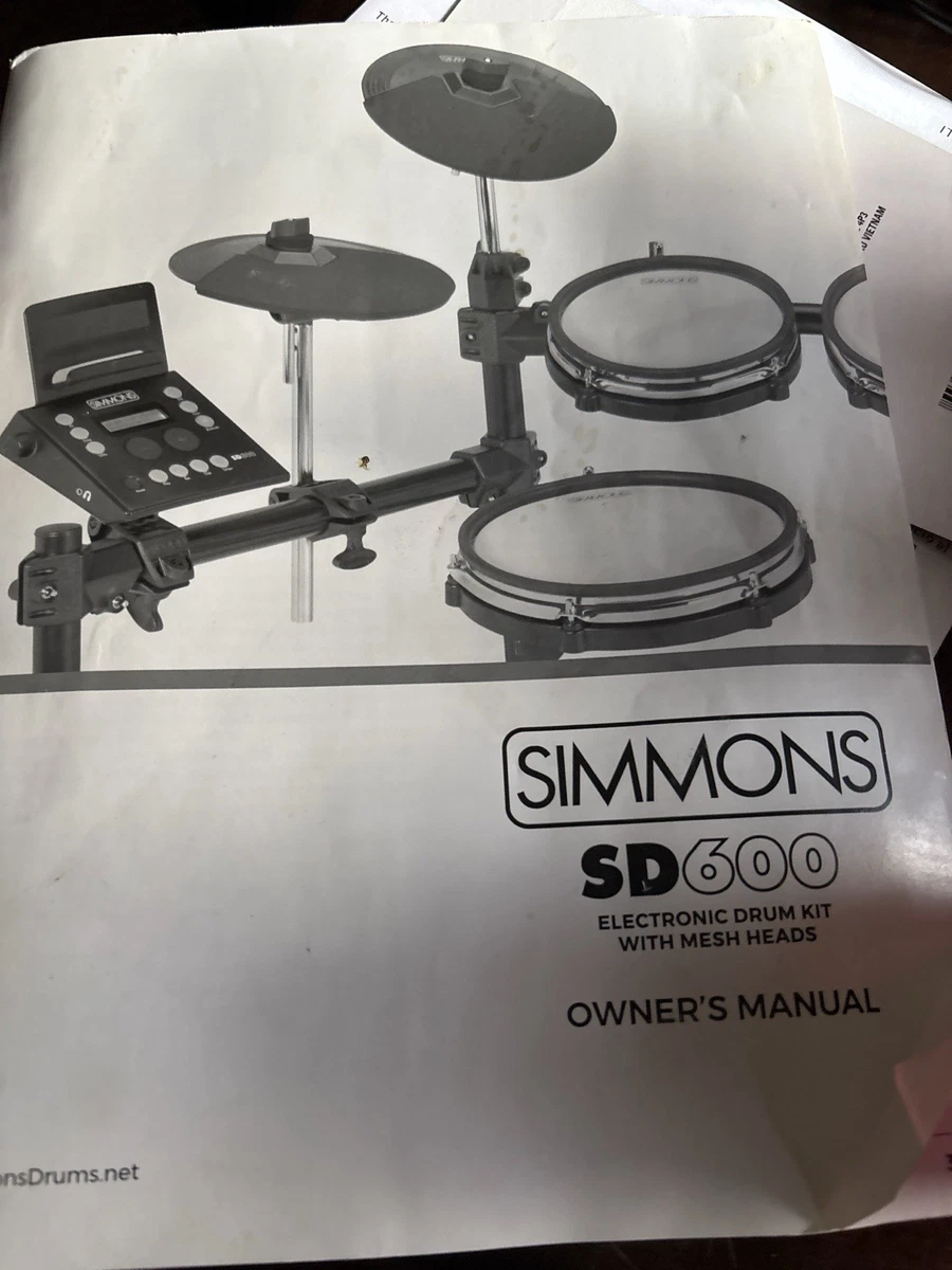 Simmons Electronic Drum Set for sale | eBay