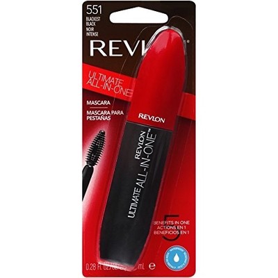 Revlon Ultimate All-In-One Mascara #551 Blackest Black WATERPROOF - 0.28 fl. oz.