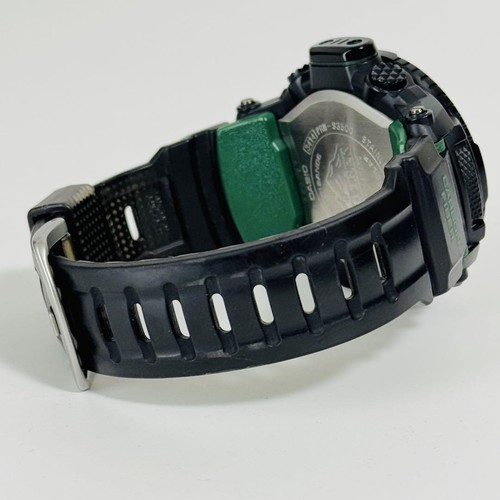 Casio Pro Trek PRW-S3500-1JF Radio Soalr Digital Men's Watch in Operation - Picture 5 of 8