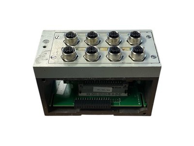 Industrial 8-Port M12 Input Module PNP 24VDC Sensor Distribution Block 239-2564
