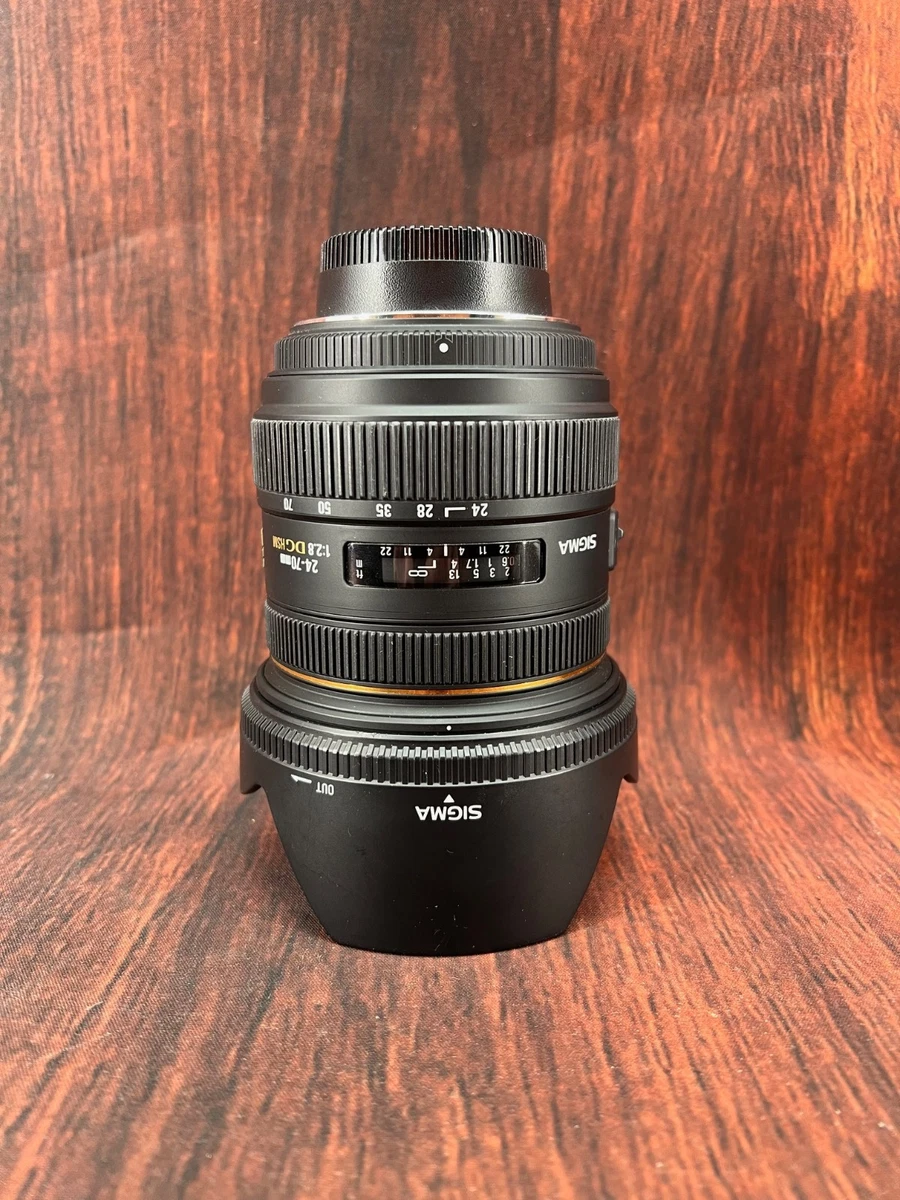 Sigma EX f/2.8 Camera Lenses 24-70mm Focal for sale - eBay