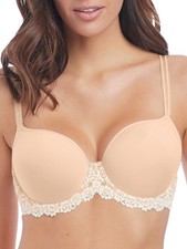 Image of Wacoal Embrace Lace Bra Moulded Contour T-Shirt Underwired Bras Lingerie