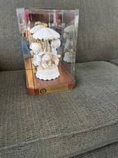 Signed Precious Moments LOVE MAKES THE WORLD GO ROUND With Display of 15000