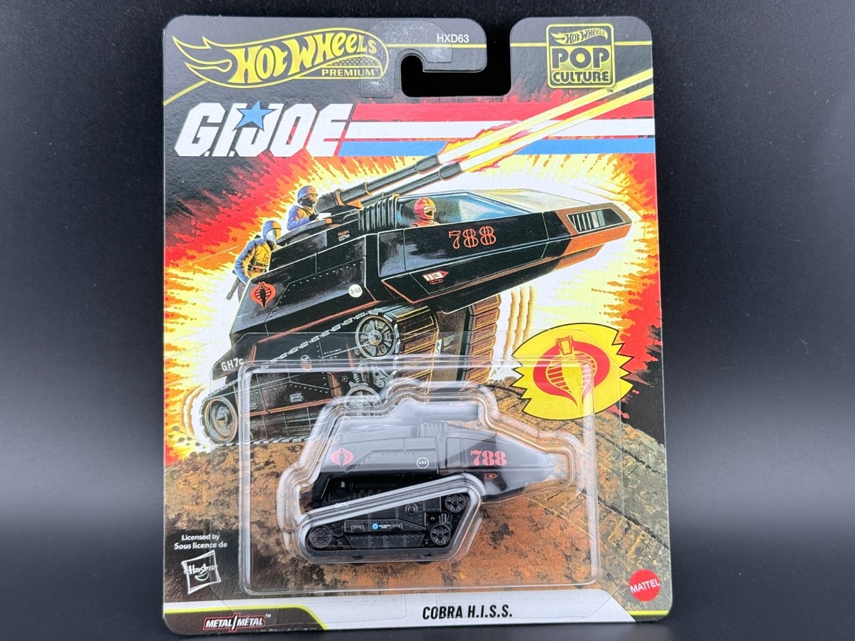 Hot Wheels COBRA N.I.S.S GI JOE HXD63-956Q 1/64 | eBay