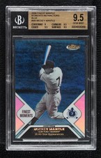 2006 Finest Moments Blue Refractor /299 Mickey Mantle BGS 9.5 GEM MINT HOF 0q3