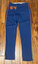 Alex Speas 2024 Houston Astros Game Used Worn Space City Pants MLB Auth #64