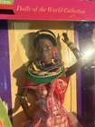 Kenyan Barbie Doll Dolls Of The World Vintage 1993 Mattel Malaysia NIB NRFB