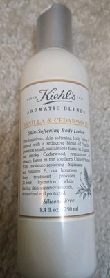 Kiehl's Vanilla & Cedarwood Body Lotion 8.4 fl oz - 250ml New HTF 