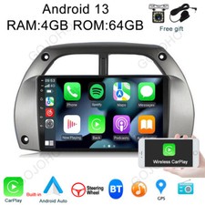 Android 13 64GB  For Toyota RAV4 2001-2006 Ap...
