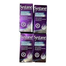 Systane Balance Lubricant Eye Drops TOTAL 4 BOTTLES NEW EXP2026+ *PLEASE READ*
