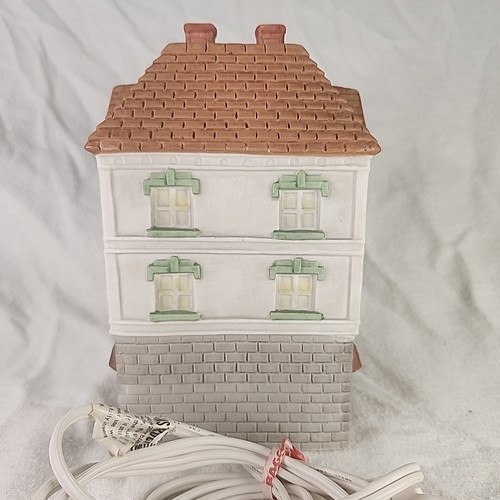 House Dickinson's Christmas Village Coffee Porcelain Electric Illuminted OLD - Picture 3 of 8