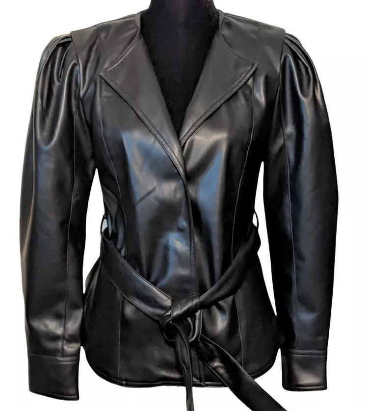 Catherine malandrino leather clearance jacket