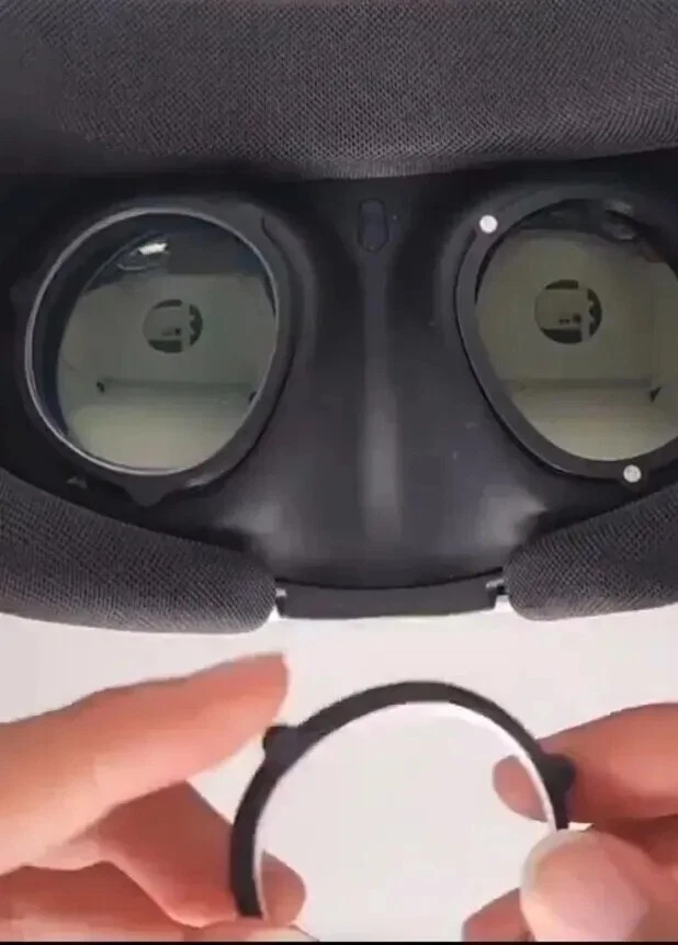 EINSÄTZE Linse mit individueller Sehstärke für Oculus Meta Quest 3, auf Bestellung gefertigt, Style 1 - Bild 2 von 4