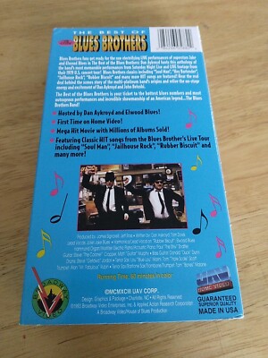 The Best of the Blues Brothers VHS Video Dan Aykroyd John Belushi