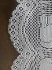 Bunny Rabbit Pairs And Hearts Cream Lace Valance• 11 Feet Across X 11.5" Long — photo 7