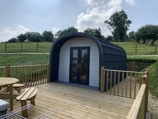 Composite Glamping Pod including ensuite