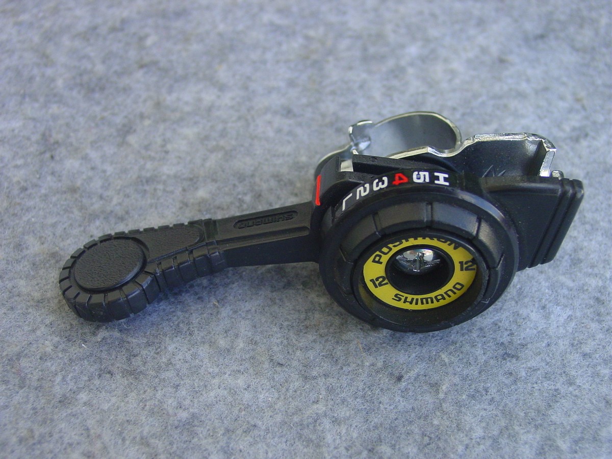 Leva Del Cambio Destro Shimano Positron PPS Montaggio Sul Manubrio 1-6 - Foto 8