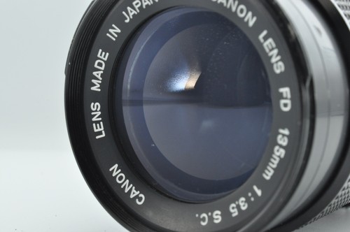 【Excelente+++】Canon FD 135mm f3.5 S.C. BL Lente SC de Japón - Imagen 2 de 8