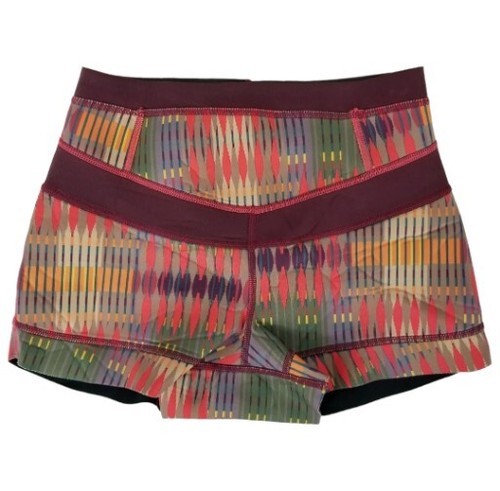 Damen prAna Hydra Shorts Gr. XS Neopren Neoprenanzug Carmine Desert Geo