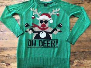 deer sweater womens