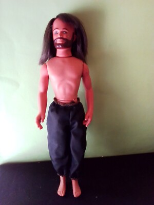 SANDOKAN FURGA ACTION FIGURE VINTAGE 70's character man doll 