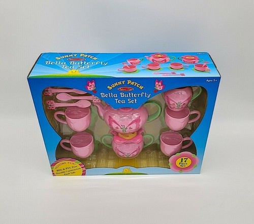 Melissa & Doug Sunny Patch Bella Butterfly Tea Set - Picture 2 of 3