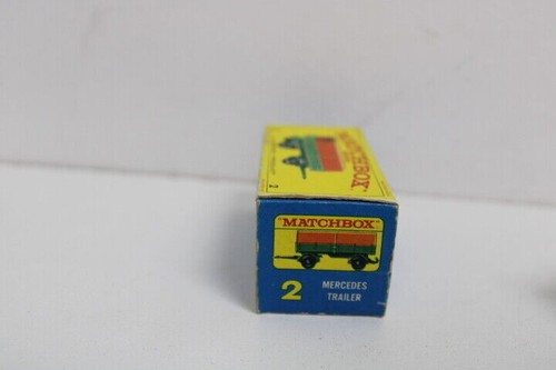 Matchbox Regular Wheels #2 D2 Mercedes Trailer 1968 - Picture 4 of 8