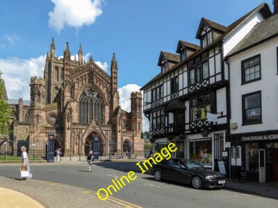 Foto 12x8 Hereford Kathedrale und der ausgebreitete Adler, Hereford c2014