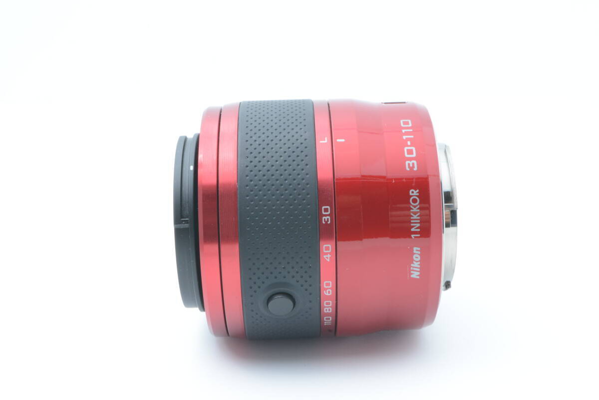 Nikon 1 NIKOR 30-110mm f/3.8-5.6 VR Camera Lens Red From Japan